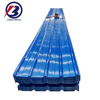 Technik Kaltgewalzte Ral Farbe angepasste Farbe DX51D Baustoff Warmgewalzte Farbe Zinkbeschichtete Dachplatte