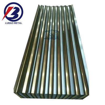 800-1500mm Breite GI Welldeckenplatten Z120 Verzinkte Eisenplatte Zink Metalldachplatte mit regelmäßigen Spangeln