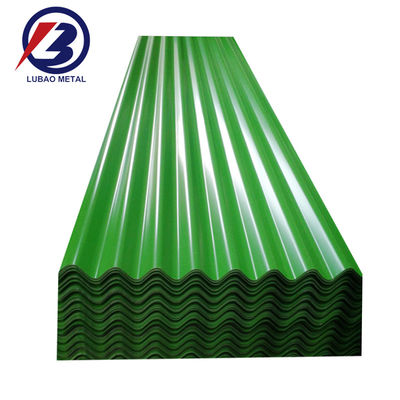 ASTM-Standard-Baustoff Vormalte, mit Farbe beschichtet, PPGI DX51D Z60 Wellentechnung mit ±1% Toleranz