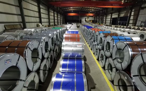 Konkurrenzfähige PPGI/PPGL-Stahlspule Q23B DX51D vorgefärbte galvanisierte Stahlspule für Breite 1000-1250 mm und angepasste Länge
