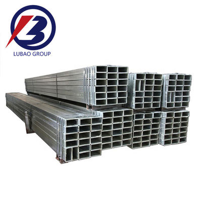 Abwicklungsservice Kohlenstoffstahl Hot Dip Galvanized Coating Square Rectangular Tube mit ±1% Toleranz und Verarbeitung