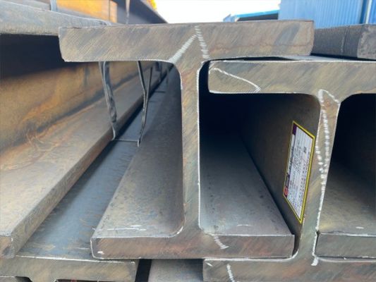 Strukturrahmen H-Strahl-Abschnitt Stahl mit Flanschdicke 8 mm 64 mm Q235 Q235B H-Strahl geschweißter Stahl