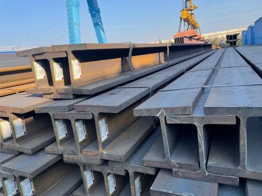 Warmgewalzte H-Strahlen ASTM A29M-konforme Strukturstahl neu hergestellte H-Strahlen für verschiedene Anwendungen