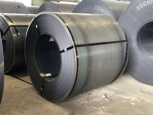 Vollharte SS400 warmgewalzte Carbonstahlstreifen/Spulen Q195 Q235 Q345 Prim-Stahlspulen mit ASTM-Standardbreite 600-2000 mm