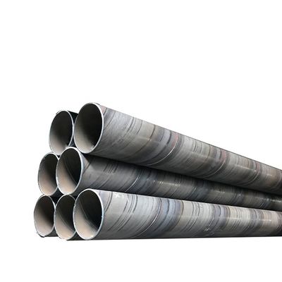 Chemische Düngemittelrohr Hochdruck ASTM Untergrundschutz SSAW Spiralgeschweißtes Rohr mit schwarzer Oberfläche