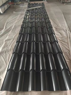 PPGI-Dachblech Preise vorgefärbt gewölbtes verzinktes Blatt Metall Farbstahlfliese mit Schneidservice