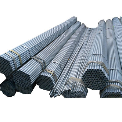 Dicke 1,2-2,2 mm ASTM AISI Zertifikat GI Zink beschichtet MS-Rohr verzinktes geschweißtes Eisenrohr für Strukturmaterial