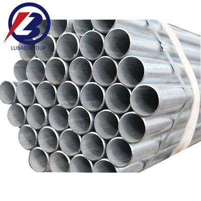 Dicke 1,2-2,2 mm ASTM AISI Zertifikat GI Zink beschichtet MS-Rohr verzinktes geschweißtes Eisenrohr für Strukturmaterial