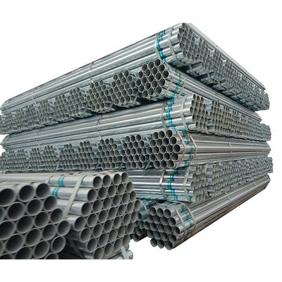 Dicke 1,2-2,2 mm ASTM AISI Zertifikat GI Zink beschichtet MS-Rohr verzinktes geschweißtes Eisenrohr für Strukturmaterial
