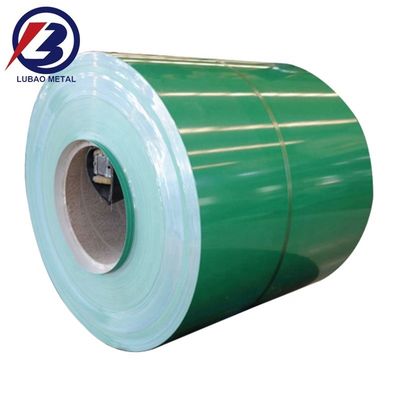 Farbbeschichtete galvanisierte Stahlspule für Dachdecken und Dekorationen PPGI PPGL Stahlmaterialien Breite 1000/1250mm Dicke 0,12-4,0mm