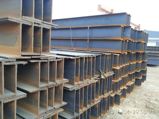 H-Beam Q235B GB/T263-2005 Schweißstahl für die Maschinengröße Q235 Toleranz ±1%