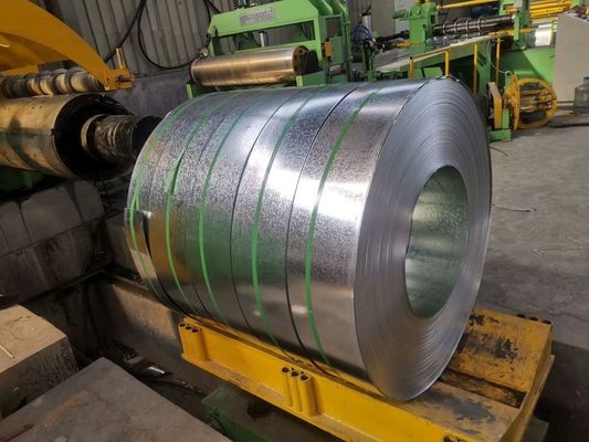 AiSi-Standard SGCC DX51D Zinkbeschichtete 20 bis 275 g/m2 Verzinkte Stahlspulen zur Herstellung von Wellblechen