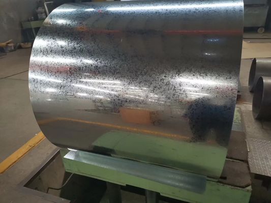 AiSi-Standard SGCC DX51D Zinkbeschichtete 20 bis 275 g/m2 Verzinkte Stahlspulen zur Herstellung von Wellblechen