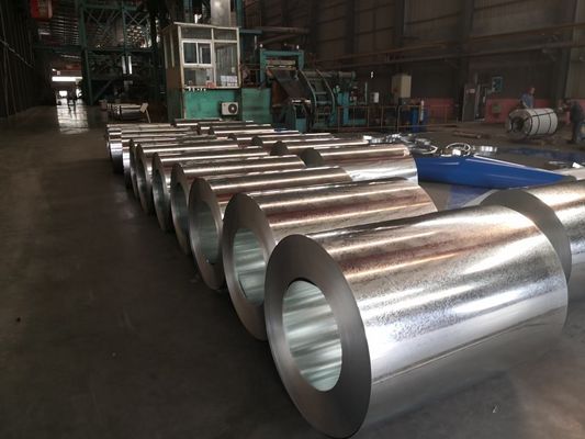 Schneidbleche Heißtauch-G.I. Stahlspule Verzinkte Stahlspule Zink beschichtet 20-275 g/m2 Versorgungstechnik Heißtauchverzinkt