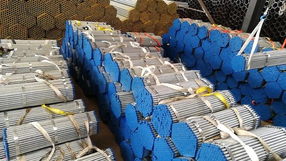 1.2-20mm Kohlenstoffrundgeschweißtes verzinktes Stahlrohr für Gewächshäuser mit Warmwalztechnologie und ISO9001-Zertifizierung