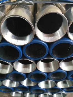 Q235 Kohlenstoffrundgeschweißtes galvanisiertes Stahlrohr für die Kaltwalztechnik und das Schneiden von Blechen im Gewächshaus