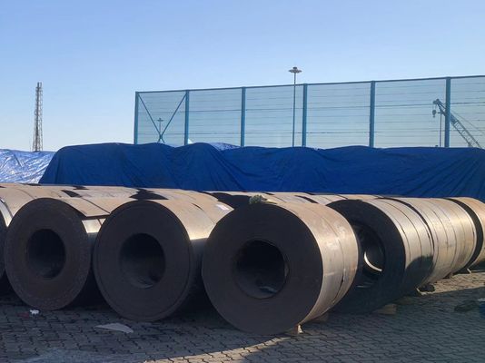 Warmgewalzte Spulen/Platten/Streifen aus kohlenstoffarmem Stahl Q345 Q195 mit einer Dicke von 3-200 mm