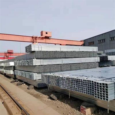 Hot Dip Galvanized Square Pipe für Zaunpfosten und Flüssigkeitsrohre BS1387 ASTM A53-2007
