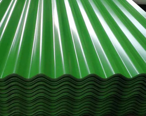 PPGI ASTM Vorlackierte Farbbeschichtete Dachplatte Stahlblech Galvanisierte Wellbelagerte Dachplatte Flachplatte Kaltgewalzte Heißgewalzte Grad