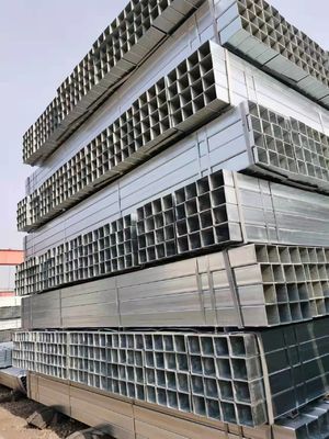Galvanisierte quadratische rechteckige Stahlrohre und -röhren für Gewächshausbau