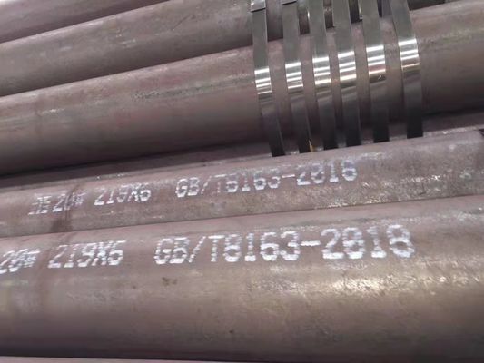 Q235A/Q235B/0Cr13/Q345/X42/X46 Rohr aus Kohlenstoffstahl mit großem Durchmesser, geschweißt mit gerader Naht