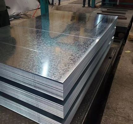 Stahlblech dx51d z275 galvanisiertes Stahlblech ms Platten 5 mm Kaltstahlspulenplatten Eisenblech 0,5 mm Dicke