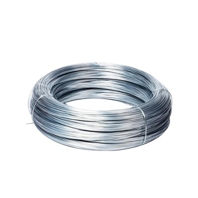 Nicht geölter galvanisierter Stahldraht mit hellen, matten Oberflächen und warmgewalzt