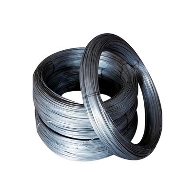 Nicht geölter galvanisierter Stahldraht mit hellen, matten Oberflächen und warmgewalzt