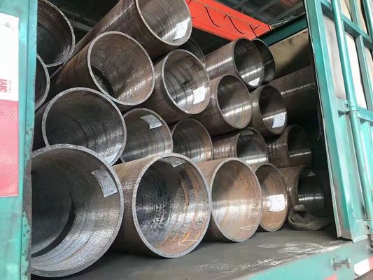 Q235/Q235B/Q345/L245/40 /X42/0Cr13/16Mn JIS-Standard Maximal 2420*22mm Spiralgeschweißtes Rohr für den Bau