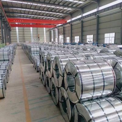 Dicke 0,12-0,2 Galvanisierte beschichtete Gi-Spulen dx51d z Regelmäßige Spangel-Hot Dip-Stahlspule für kleine Werkzeuge