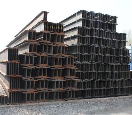 8 mm 64 mm/eingerichtet Flanschdicke Warmgewalzte Breitflansche Strukturstahl H-Balken zu erschwinglichen Preisen ASTM A36 A992 Q235 Q355