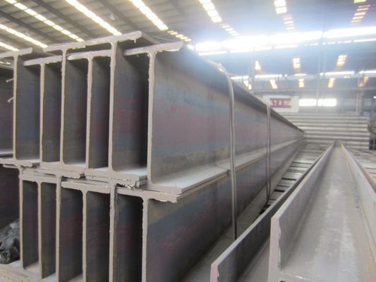 H-Beam Q235B GB/T263-2005 Schweißstahl für die Maschine Webbreite 100mm-900mm Webdicke Kundenanforderungen