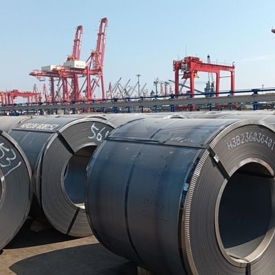 SASO-Zertifikat Breite 600 mm-1500 mm ASTM A36 MS HRC Warmgewalzte Kohlenstoffstahlspule mit HRC-Prime und -Decoiling