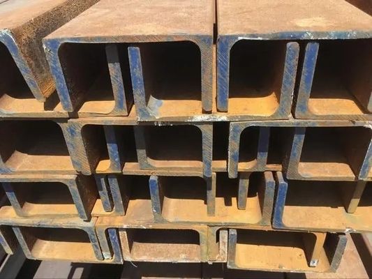 Stahlkonstruktion C-Klasse Kanäle 100x50x3mm Leichtbau Stahlrahmen Rohstoffbalken Stahlgröße Struktur Eisen Naturoberfläche