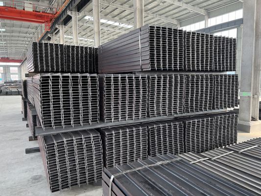400x200x8-16mm Warmgewalzte technische Stahlkonstruktion Schwerlast-I-Strahlen Klasse Q235 für Brücken und schwere Maschinen