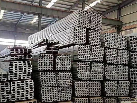 80x40x3mm galvanisierte U-Kanäle für strukturelle Vorhangwandsysteme