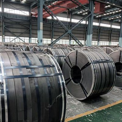 Kesselplatte Hohe Härte ST37-2 1 mm Dicke Q195 Q215 Q235 Q255 Q275 Q355 Warmgewalzte Stahlspule S235jr für Batterie-Schale