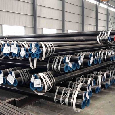 ASTM A106C schwarz beschichtete Rohre aus Kohlenstoffstahl Sch40-160 für den Öl- und Wassertransport