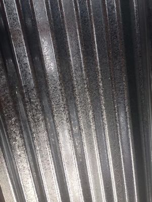 Null Minimum Regelmäßige große Spangel Wellfarbene Stahldachplatte 1,0 mm Dicke Mahlzeitenlänge und Breite Vollhard
