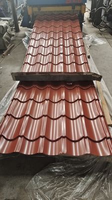 PPGI-Gewürfelte galvanisierte Eisen-Zink-Metall-Dachplatten für Bauarbeiten SGCC SPCC SECC DX51D