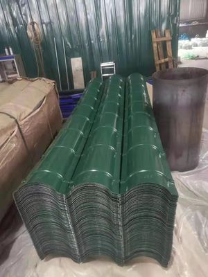 PPGI-Gewürfelte galvanisierte Eisen-Zink-Metall-Dachplatten für Bauarbeiten SGCC SPCC SECC DX51D