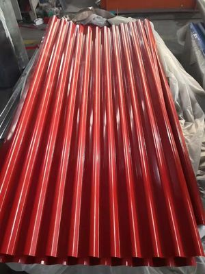 PPGI-Gewürfelte galvanisierte Eisen-Zink-Metall-Dachplatten für Bauarbeiten SGCC SPCC SECC DX51D