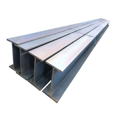 100-500 mm Flanschbreite H-förmige Struktur aus Kohlenstoffstahl galvanisierter H-Strahl für Bau und schwarze Oberfläche