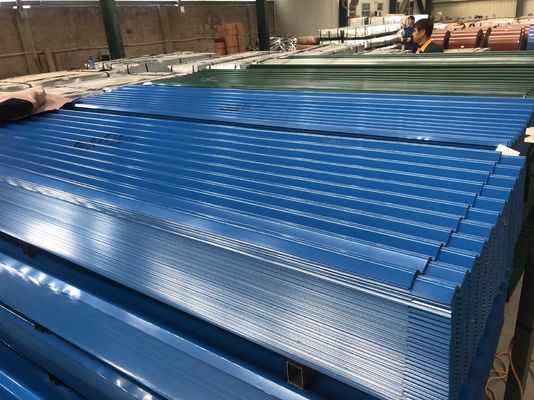 PPGI-Dachplatten Preise vorgefärbt gewölbt galvanisiertes Metall für Ihre Anforderungen