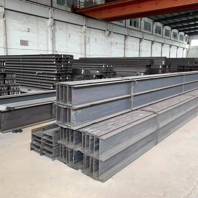 Längen 6-12m ASTM H Balken Stahl Struktural neu hergestellte warmgewalzte Stahlbalken H für H Balken Flansche Dicke 8 mm 64 mm
