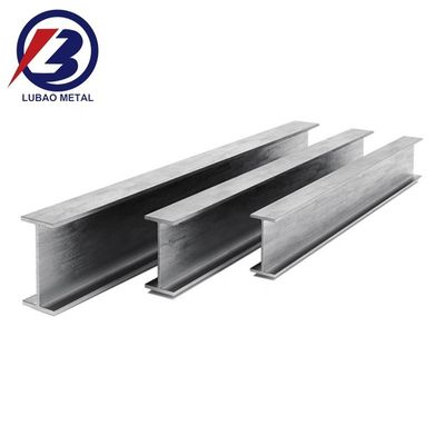 H-Kanal aus Kohlenstoffstahl mit galvanisierter schwarzer Oberfläche und 6,5-70 mm Webdicke