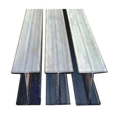 Webbreite 96 mm 1056 mm Galvanisierter H-Strahl für Strukturbauten Schwarze Oberfläche
