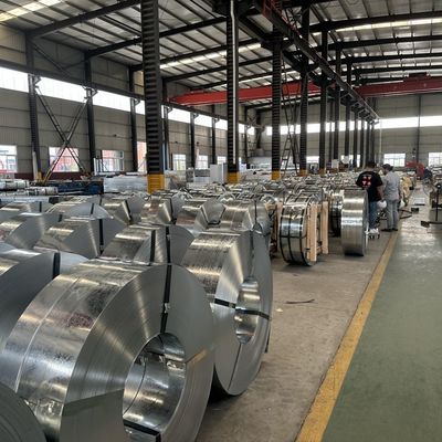 G550 SGCC Fingerabwehr GL Stahlfolie Roll Aluzinc Galvalume Stahlspule Az150 Aluminium Zink Beschichtung Stahl Breite 600-1500MM
