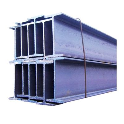 Webbreite 96 mm 1056 mm Galvanisierter H-Strahl für Strukturbauten Schwarze Oberfläche
