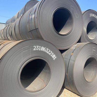 Plattenkoil ASTM A57 A36 Ss400 Dx51d Dx52D Q295 Q235 Milder, kohlenstoffarmer, HRC, warmgewalzter Stahl für den Kessel